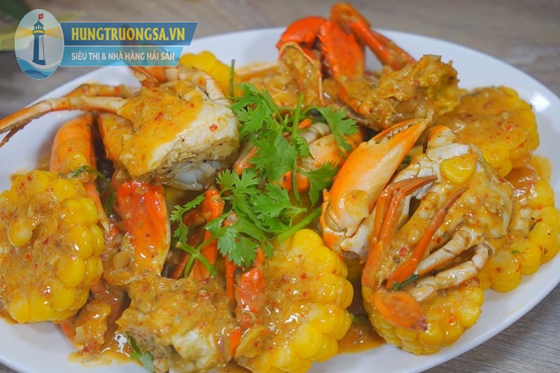 Cua cốm sốt bơ tỏi