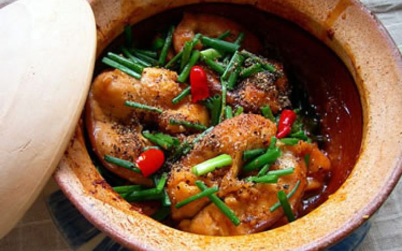 Cá dưa biển kho tộ