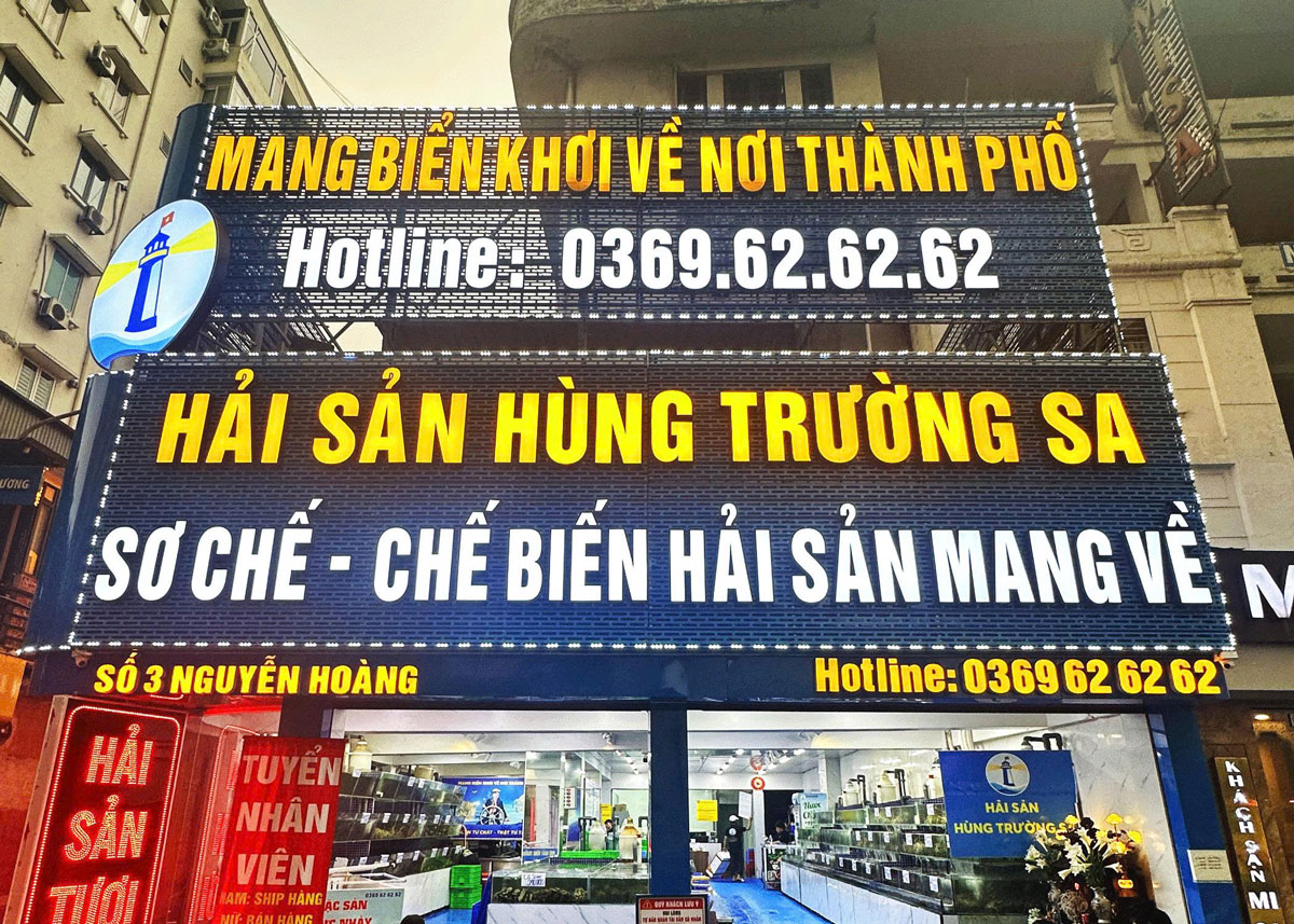 Mặt tiền cơ sở 1 Hùng Trường Sa