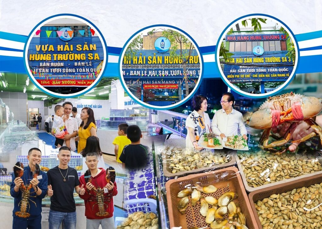 sản phẩm hải sản hùng trường sa