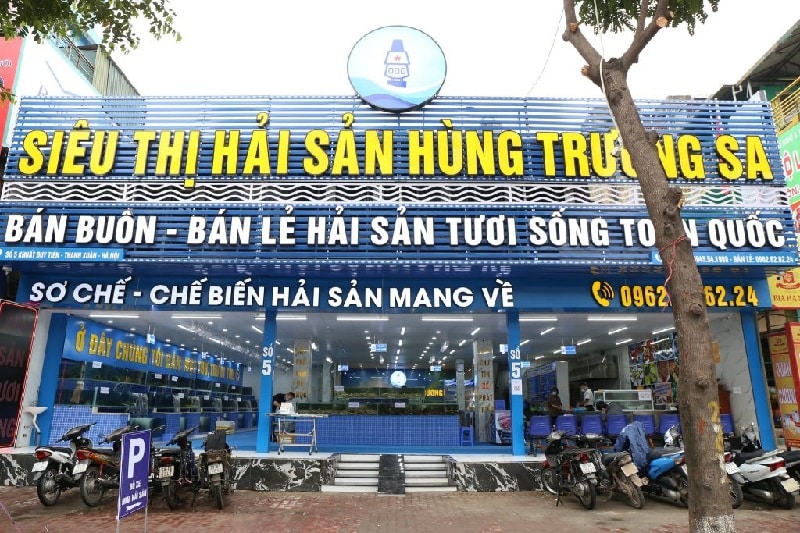 mua mực lá nháy nhỏ Hùng Trường Sa