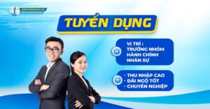 tuyển dụng trưởng nhóm nhân sự