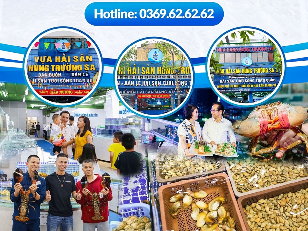 cửa hàng hải sản tươi sống