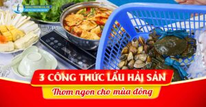 3 công thức nấu lẩu hải sản