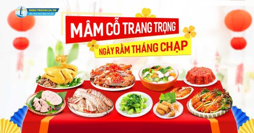 mâm cỗ hải sản