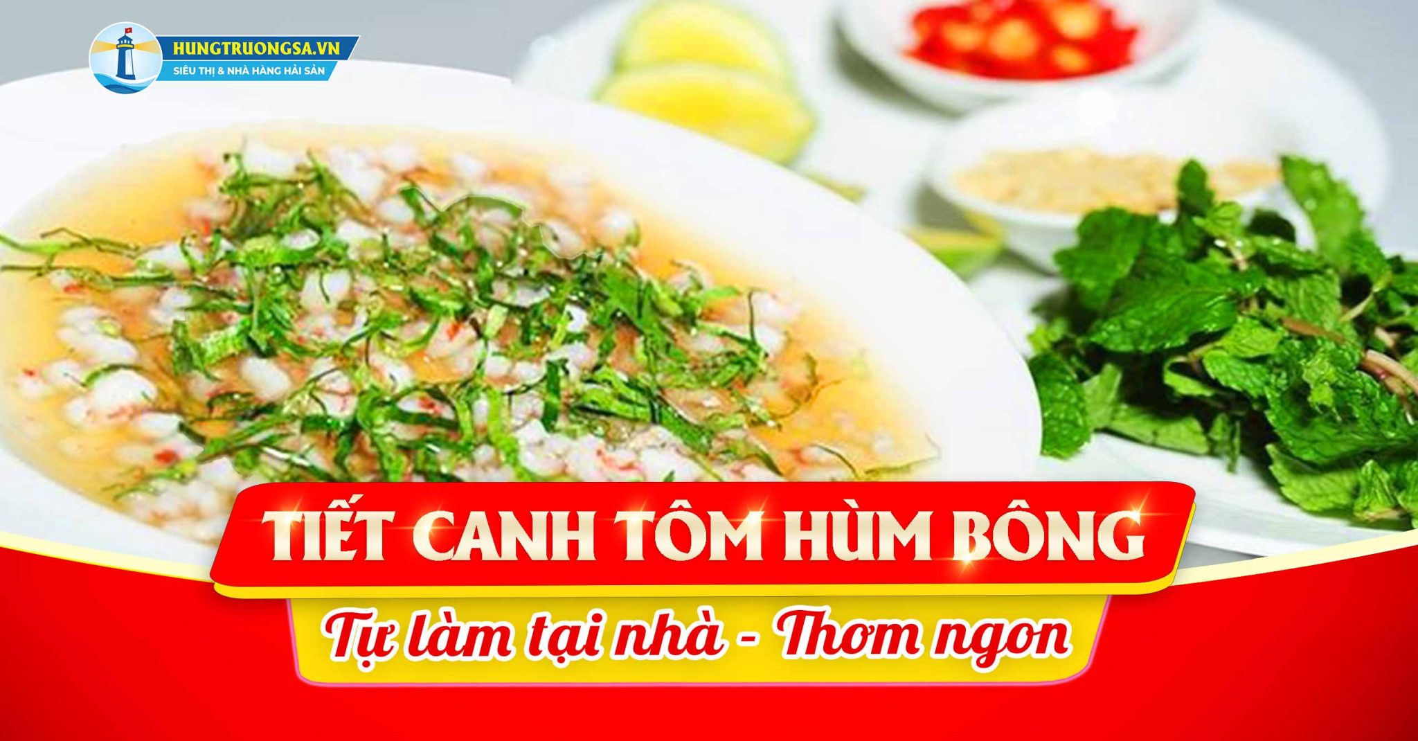 Cách Tự Làm Tiết Canh Tôm Hùm Bông Thơm Ngon, Không Tanh