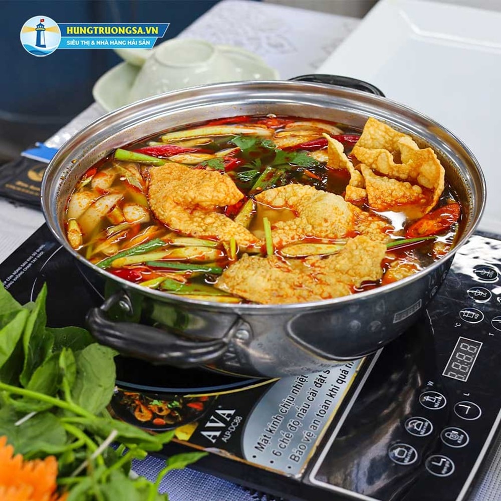 cách làm lẩu tomyum nước dừa 2