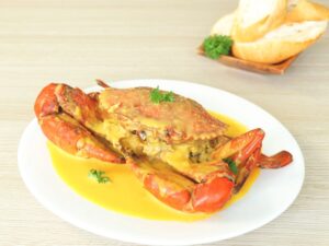 cua cà mau sốt trứng muối