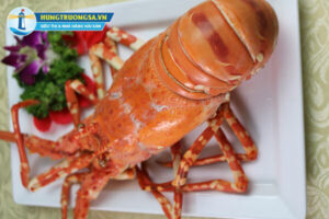 Chế biến tôm hùm bông tươi sống