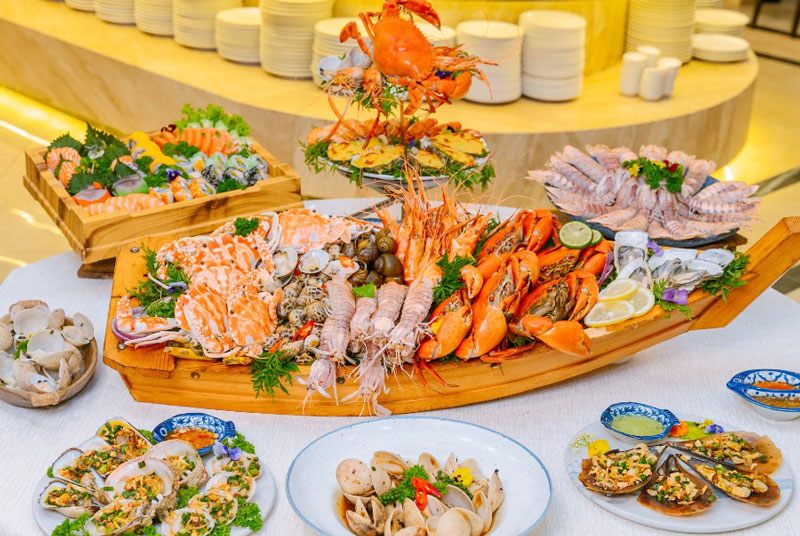 Nhà hàng buffet hải sản Blue Bay cao cấp tại Hà Nội