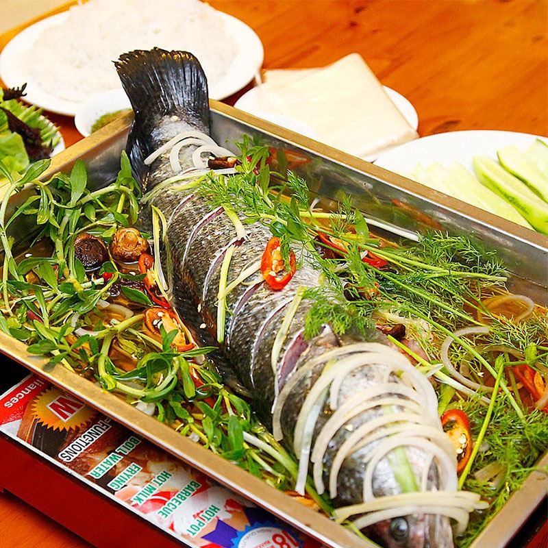 Các bước chế biến cá tầm hấp xì dầu ngon chuẩn vị