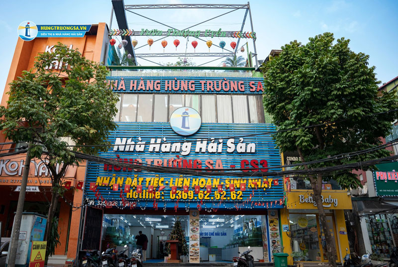 Nhà hàng hải sản ngon Hùng Trường Sa tại Đống Đa