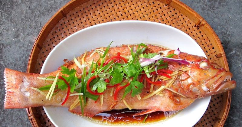 Yêu cầu thành phẩm của món cá mú đỏ hấp xì dầu