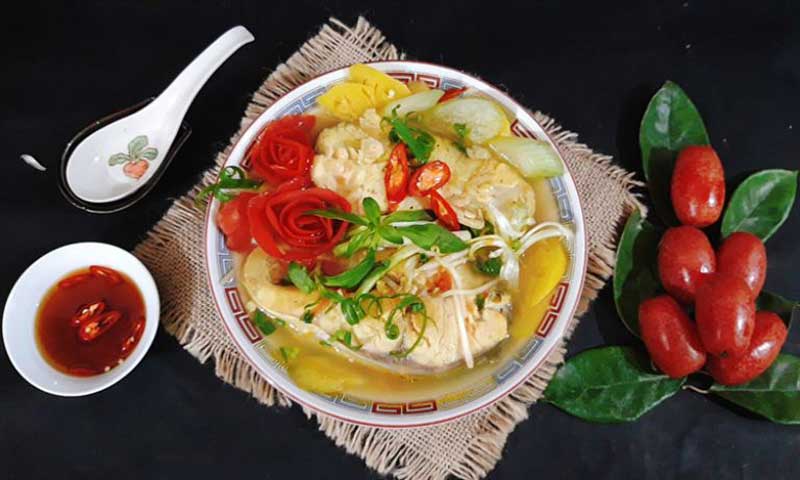 Món cá chim nấu canh chua gây nghiện