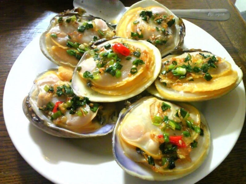Món ngon từ ngao giấy