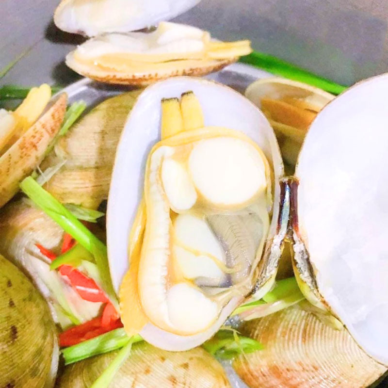 Món ngao hai cùi với giá trị dinh dưỡng cao