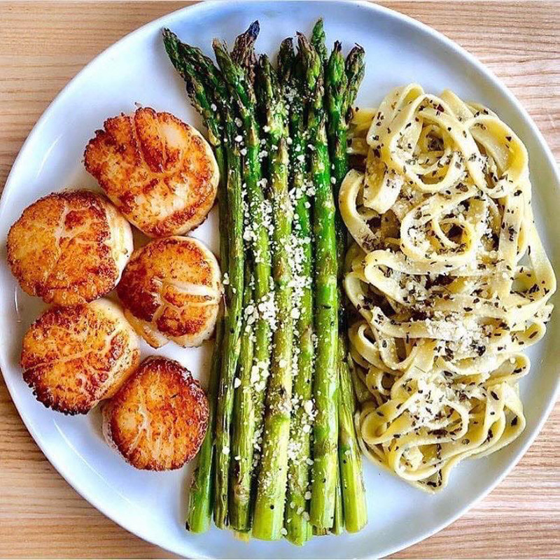 Biến tấu cồi mai xào măng tay kết hợp với mì