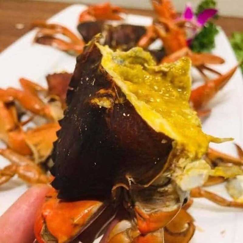 Gạch cua cốm nướng thơm ngon