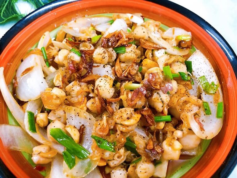 Cồi mai xào bơ tỏi tại nhà dễ ăn với cơm