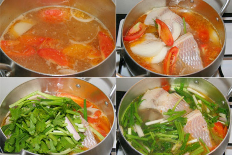 Hình minh họa: Cách chế biến cá bơn nấu riêu đúng cách