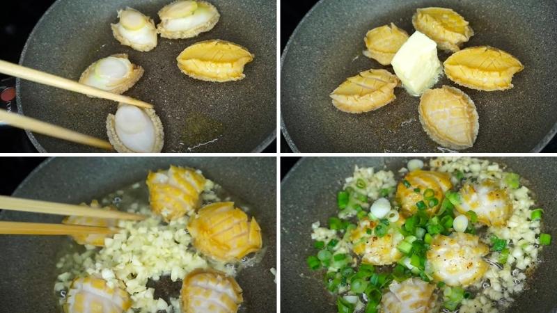 Chế biến bào ngư sốt bơ tỏi đúng cách