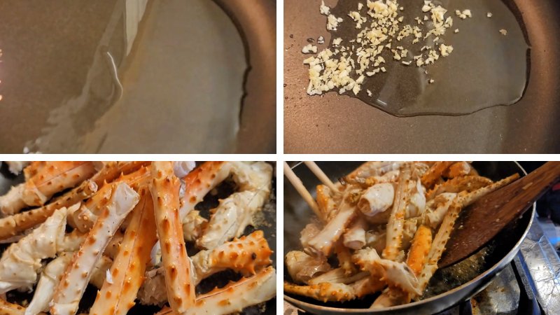 Chế biến cua hoàng đế đúng cách