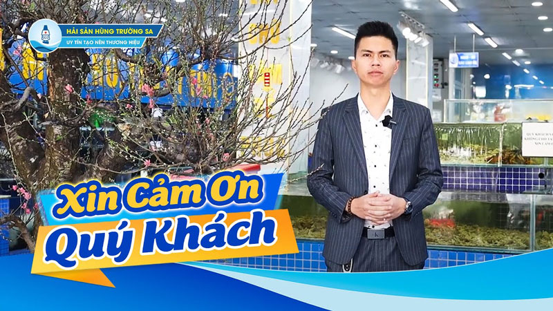 Hải Sản Hùng Trường Sa xin cảm ơn quý khách