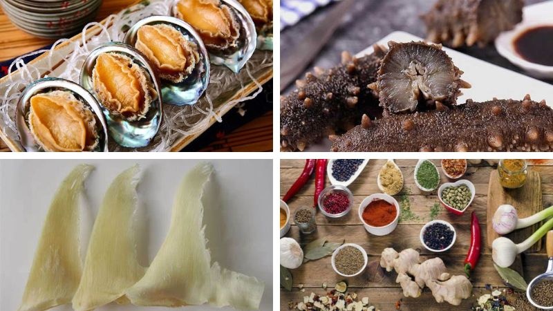 Nguyên liệu chính cho món bào ngư sashimi