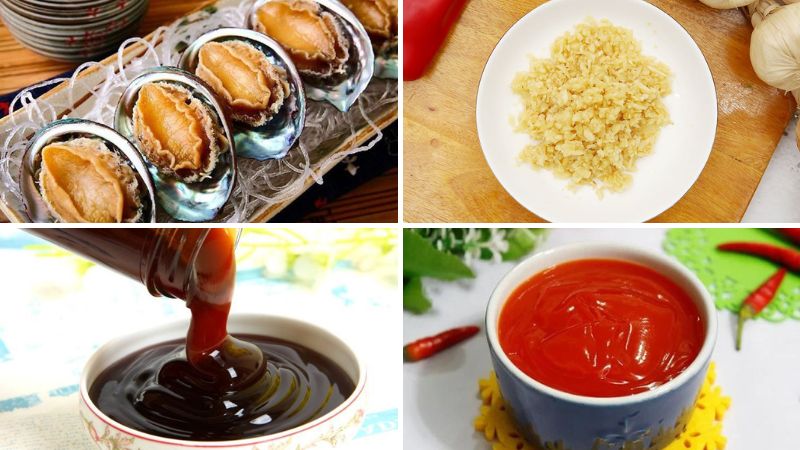 Nguyên liệu chính cho món bào ngư sốt dầu hào