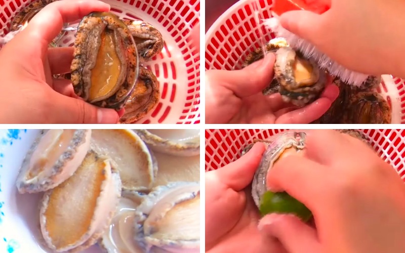 Sơ chế bào ngư hầm thuốc bắc