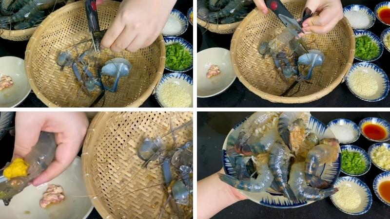 Sơ chế tôm càng xanh đúng cách