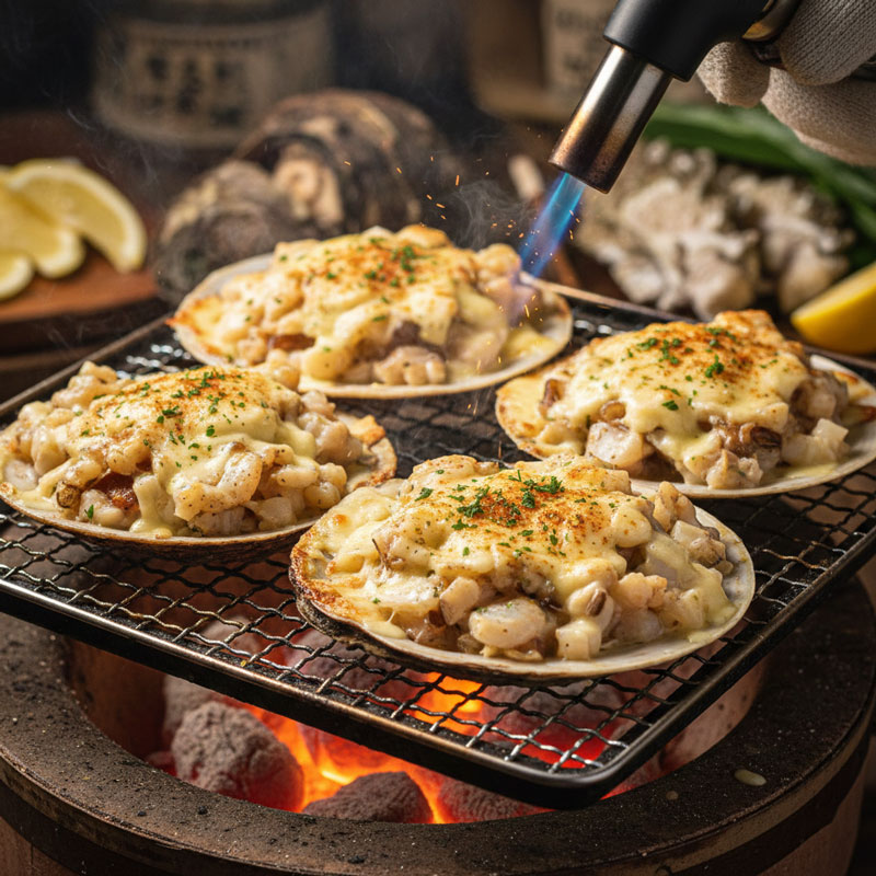 Chế biến tu hài nướng phô mai đúng cách