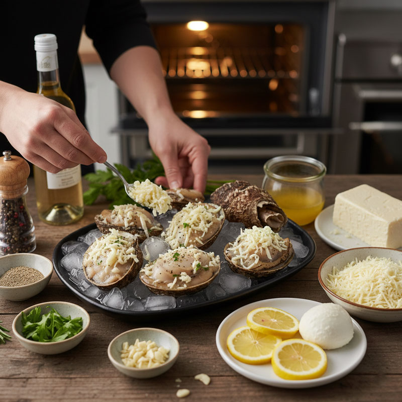 Chế biến tu hài nướng phô mai đúng cách