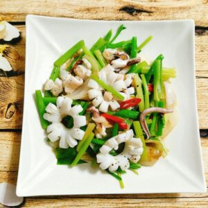 Phí chế biến hấp sả/nướng mọi