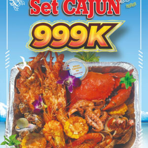 Set cajun 999k - Ăn là nghiền